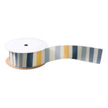 Colored Lines Satin Ribbon