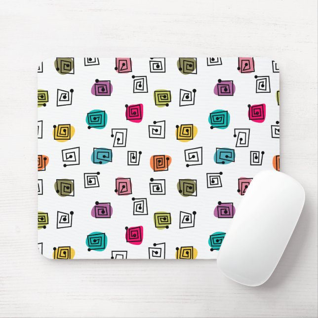 Colored Mazes Mousepad (Mit Mouse)