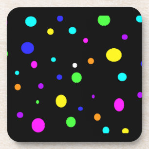 Colored Orbs-cork-Untersetzer Getränkeuntersetzer