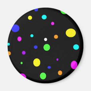Colored Orbs Magnet
