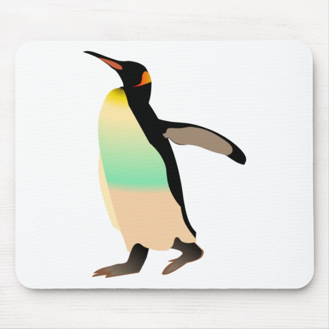 Colored Peguin Mousepad (Vorne)