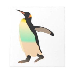 Colored Peguin Notizblock