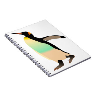 Colored Peguin Notizblock