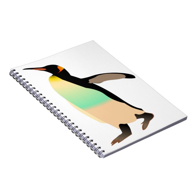 Colored Peguin Notizblock (Rechte Seite)