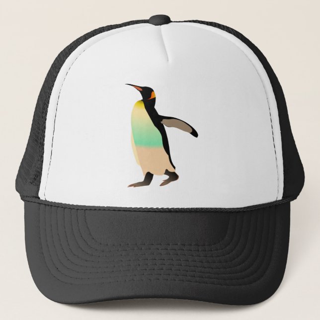 Colored Peguin Truckerkappe (Vorderseite)