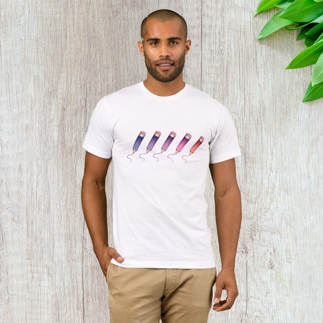 Colored Pencils Mens T - Shirt (Von Creator hochgeladen)