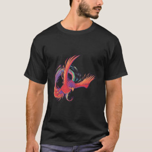 Colored Phoenix Bird T-Shirt