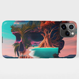 Colored skull head iPhone 11Pro max hülle