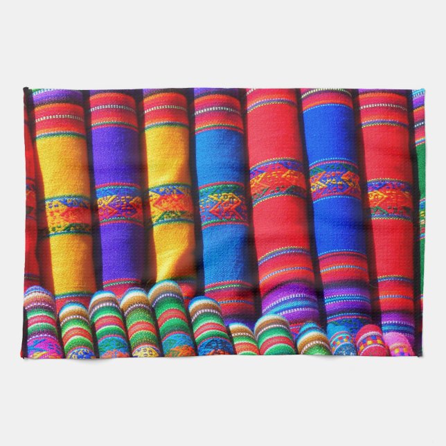 Colored Woven Cloud Geschirrtuch (Horizontal)