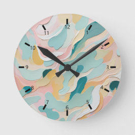 Colores Arte 5-1-1 Runde Wanduhr