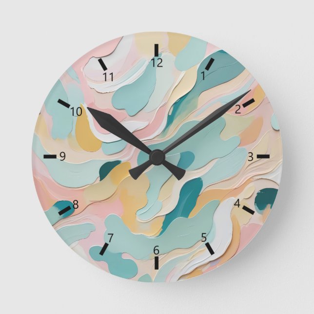 Colores Arte 5-1-1 Runde Wanduhr (Vorderseite)
