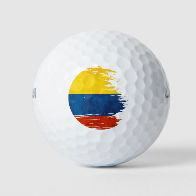 Colores de Colombia Golfball (Vorderseite)