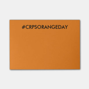 Colorez le post-it de #CRPSORANGEDAY d'Orange™ d