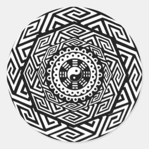 Colorez Vos Propres Stickers Mandala