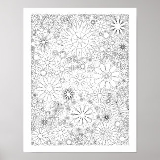 Colorez votre propre affiche