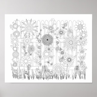 Colorez votre propre affiche