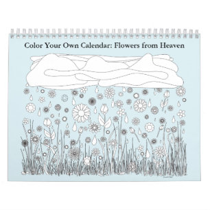 Colorez votre propre calendrier