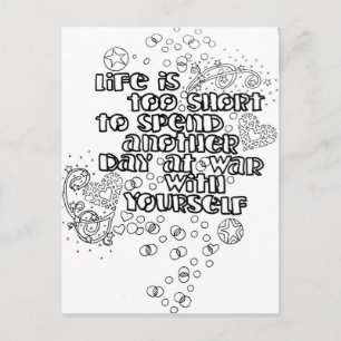 Colorez votre propre carte postale