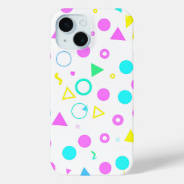 Colorful 80s Memphis Geometric Shapes Case-Mate iPhone Hülle
