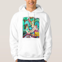 Colorful Abstract Art Hoodie