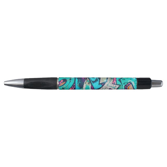 Colorful Abstract Art Pen Kugelschreiber (Vorderseite)