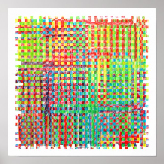 colorful abstract Poster (Vorne)