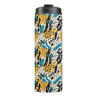 Colorful Animal Print 06 Thermosbecher