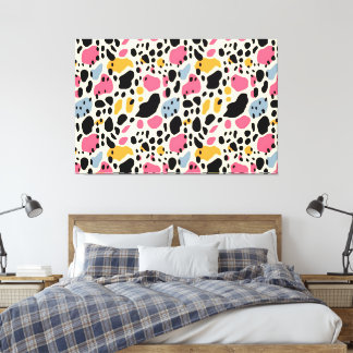 Colorful Animal Print 07 Leinwanddruck