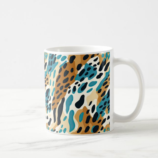 Colorful Animal Print Mug 09 Kaffeetasse (Rechts)