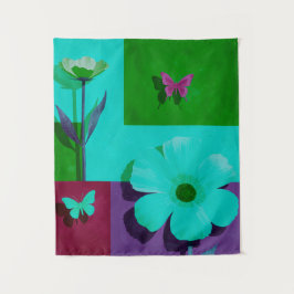 Colorful Art Tapestry Wandteppich