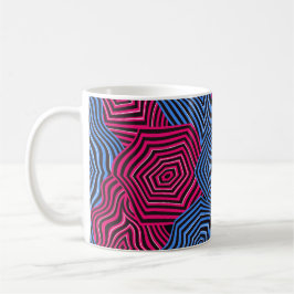 Colorful artNouveau pattern  Kaffeetasse