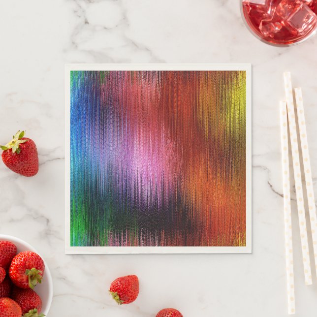 Colorful Background Pattern Serviette (Beispiel)