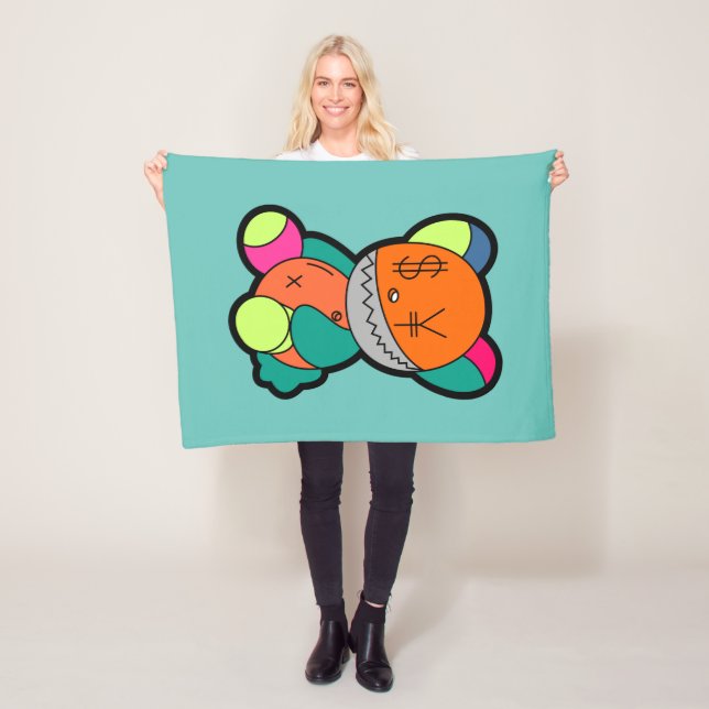 Colorful bear fleecedecke (Beispiel)