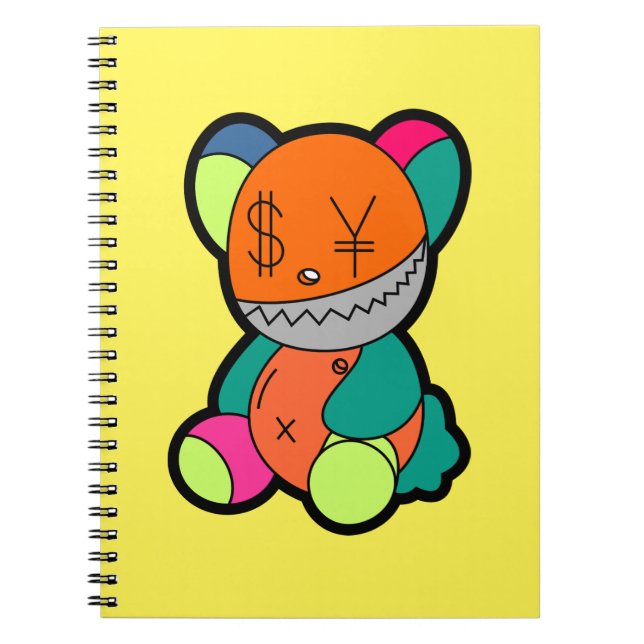 Colorful bear notizblock (Vorderseite)