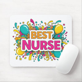 Colorful Best Nurse Desk Mat Mousepad