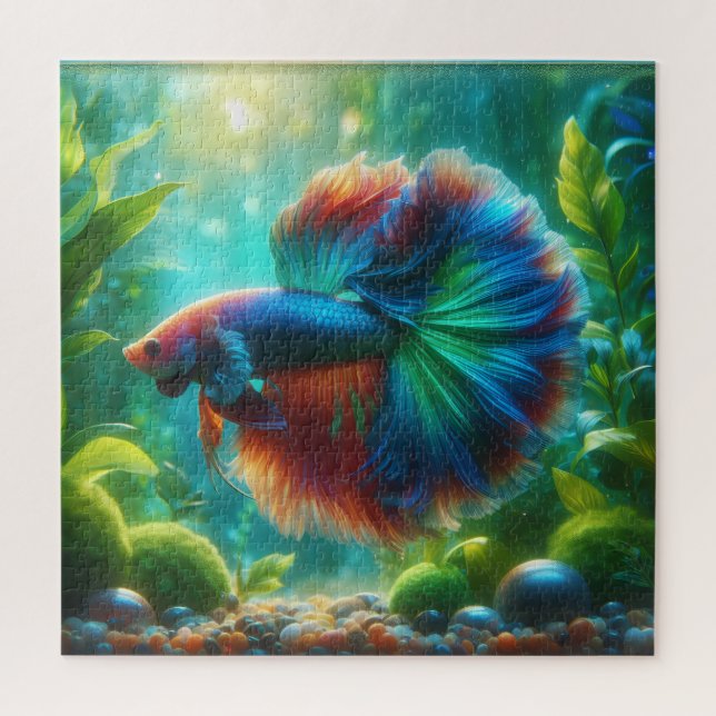 Colorful Beta Fish (Vertikal)