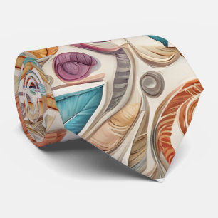 Colorful Boho Neck Tie Krawatte