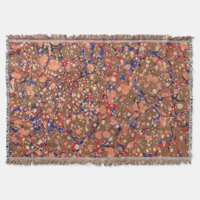 colorful bubbles print decke (Vorderseite)