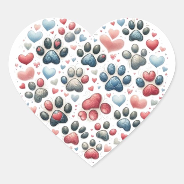 colorful butterfly heart cut stickers (Vorderseite)