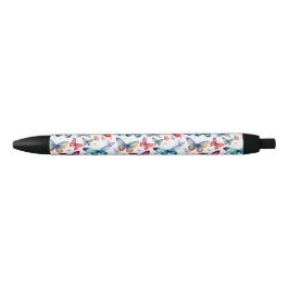 Colorful Butterfly Watercolor Pattern Kugelschreiber