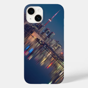 Colorful Canada Ontario Night Case-Mate iPhone Cas 14 Hülle