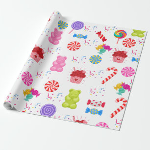 Colorful Candies Geschenkpapier