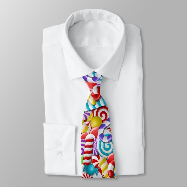 Colorful Candy Neck Tie Krawatte (Gebunden)