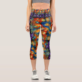 Colorful Capri Leggings
