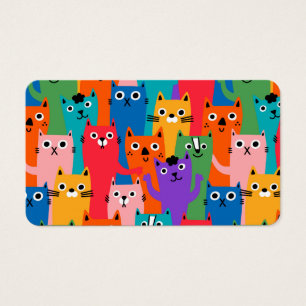 Colorful cats