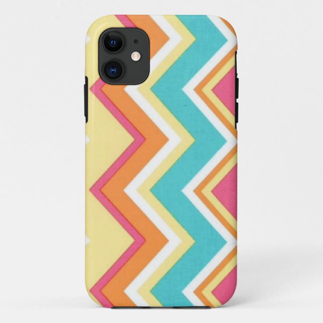 Colorful Chevron iPhone 5 Coque (Dos)