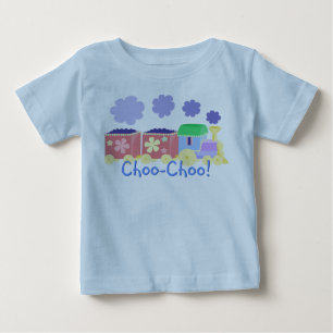 Colorful Choo Choo Train Shirt