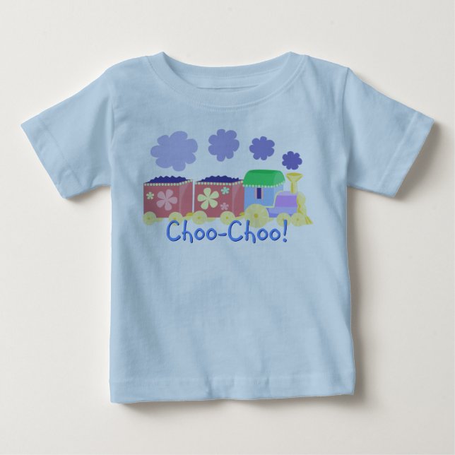 Colorful Choo Choo Train Shirt (Vorderseite)