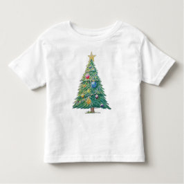 Colorful Christmas Tree Kleinkind T-shirt