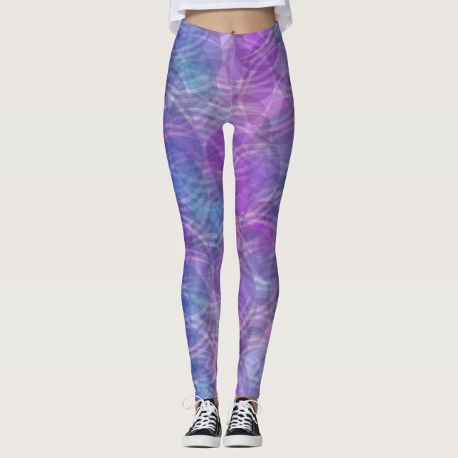 Colorful circles design Leggings (Vorderseite)